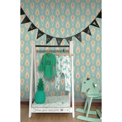 Adainville Geometric Wallpaper