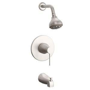 Complete Shower System, Brushed Nickel