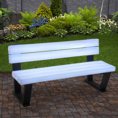 Tonua Plastic Outdoor Bench