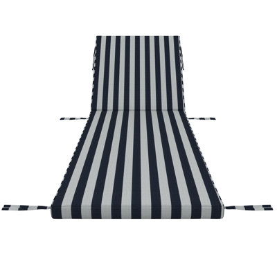 Coussin de chaise d'extérieur avec tissu Sunbrella