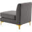 Enson Velvet Armless Chair-806714463