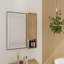 Armoire de rangement murale 10 po, armoire de salle de bain avec porte à fermeture en douceur, contreplaqué (Mc250iimo) (armoire à miroir seulement, sans cadre en aluminium noir)