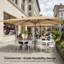 Parasol de table semi-automatique pour l'extérieur-551467735
