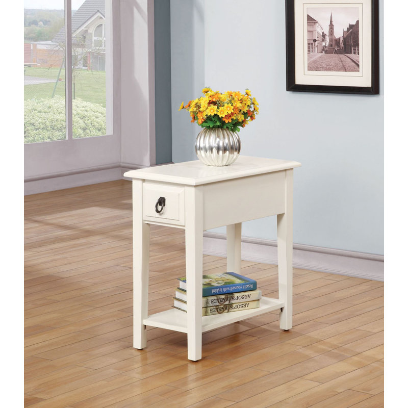ACME Jeana Accent Table, White