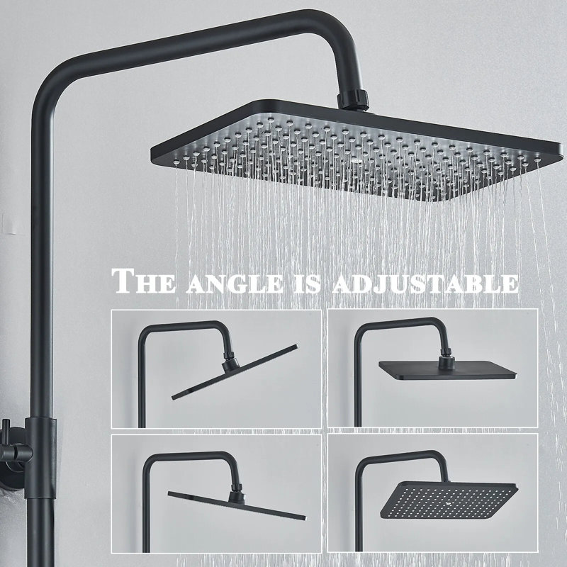 Breneman Mixer Shower with Adjustable Shower Head