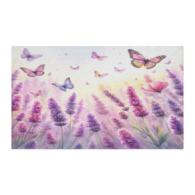 Tapis tressé Butterfly
