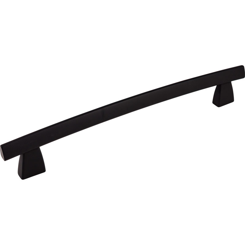 Arched 12" Center to Center Bar/Handle Pull, Flat Black