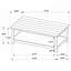 Table basse en bois avec tablette-1927138056