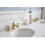 Meuble-lavabo de comptoir en marbre d'ingénierie de 60 po avec robinet Bruning de Bruning-2072943830-2072943829