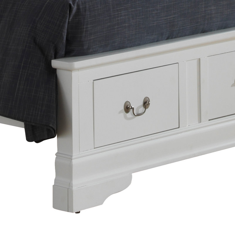 Citronelle Standard Bed, Twin, White