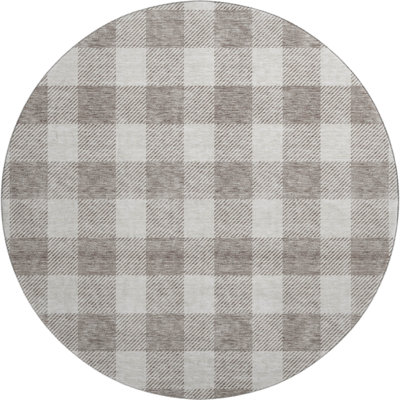 Premium Machine Washable Prisco Taupe Rug