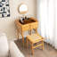 Aleayah Solid Wood Accent Stool