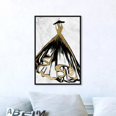 " Night Gala Dress " Painting Print