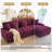 3 - Piece Upholstered Corduroy Modular Sectional Sofa-1492924889-1492924890