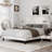 Cornimont Vegan Leather Platform Bed-238161746-159421657