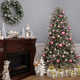 The Holiday Aisle® Dunhill Fir Tree with Clear Lights