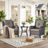 Carolina 2 - Person Patio Conversation Set with Cushions