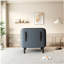 Fauteuil-lit convertible de 31,5 po, canapé-lit à trois volets avec dossier et coussin réglables, canapé-lit de loisirs avec structure en acier robuste pour la maison et le bureau, fauteuil-lit confortable-753489983