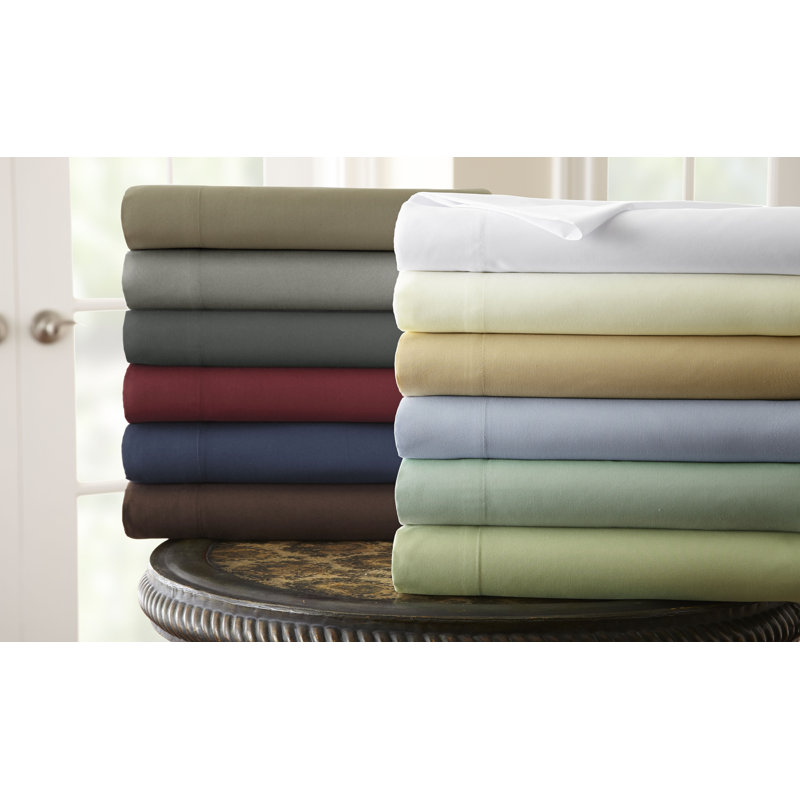 Gaston Microfiber Sheet Set, Surf, Full