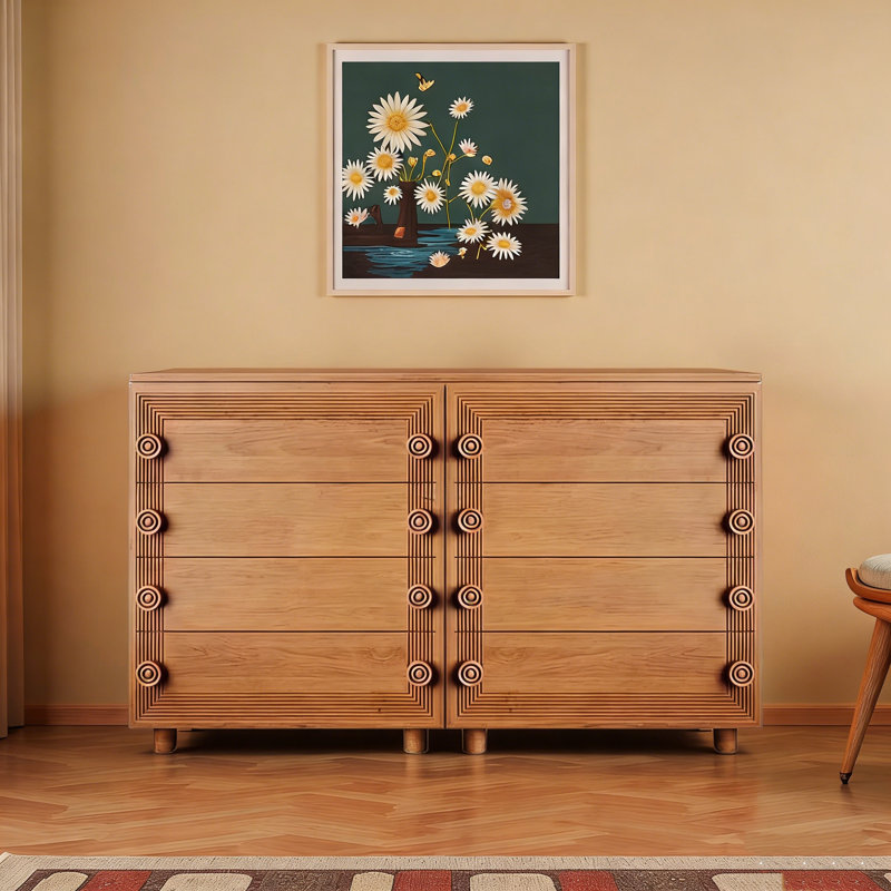 Multi-Drawer Minimalist Sideboard
