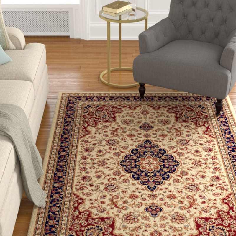 Tapis beige Clarence, Rectangle 7 pi 10 po x 10 pi 3 po