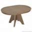 Ensemble de table de salle à manger extensible Vintage pour 4 à 6 personnes avec 4 chaises rembourrées, ensemble de table de ferme rustique de 42 à 58 pouces avec finition vieillie pour la salle à manger et la cuisine-1347248719