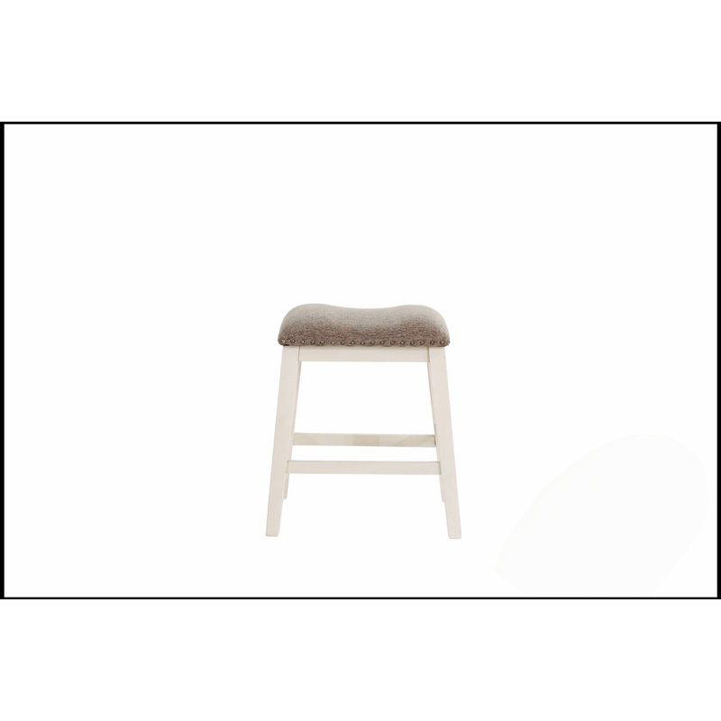 Ensemble de salle à manger à hauteur de comptoir 5 pièces moderne avec tablettes de rangement, chaises hautes et tabourets