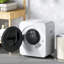 HOMCOM 800W Compact Dryer Machine, 4 kg Small Vented Tumble Dryer, White