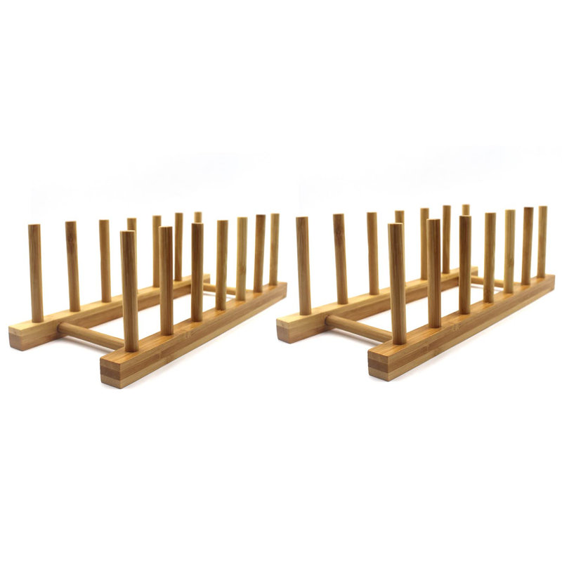 Porte-assiettes en bambou