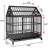 40.9'' H Metal Yard Kennel