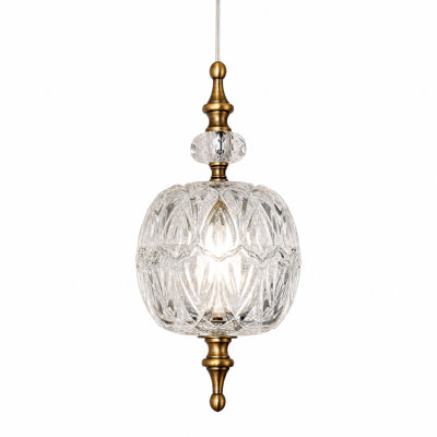 Luminaire suspendu en verre 63 * 8,1