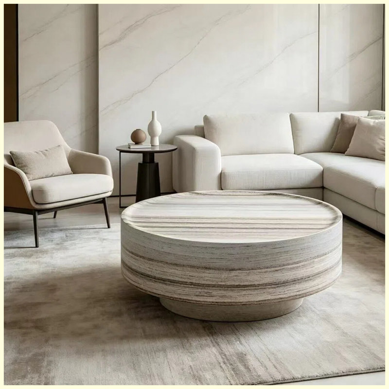 Table basse 31,5 "pour le salon, table centrale pour la famille