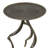 Serpentine Root Accent Table - Antique Brass