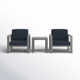 Dulcie 2 - Person Patio Conversation Sets with Cushions