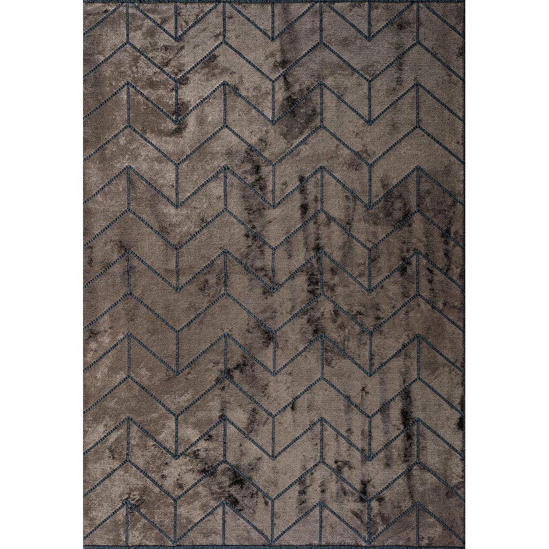 Chevron contemporain, Rectangulaire 9 pi 10 po x 14 pi