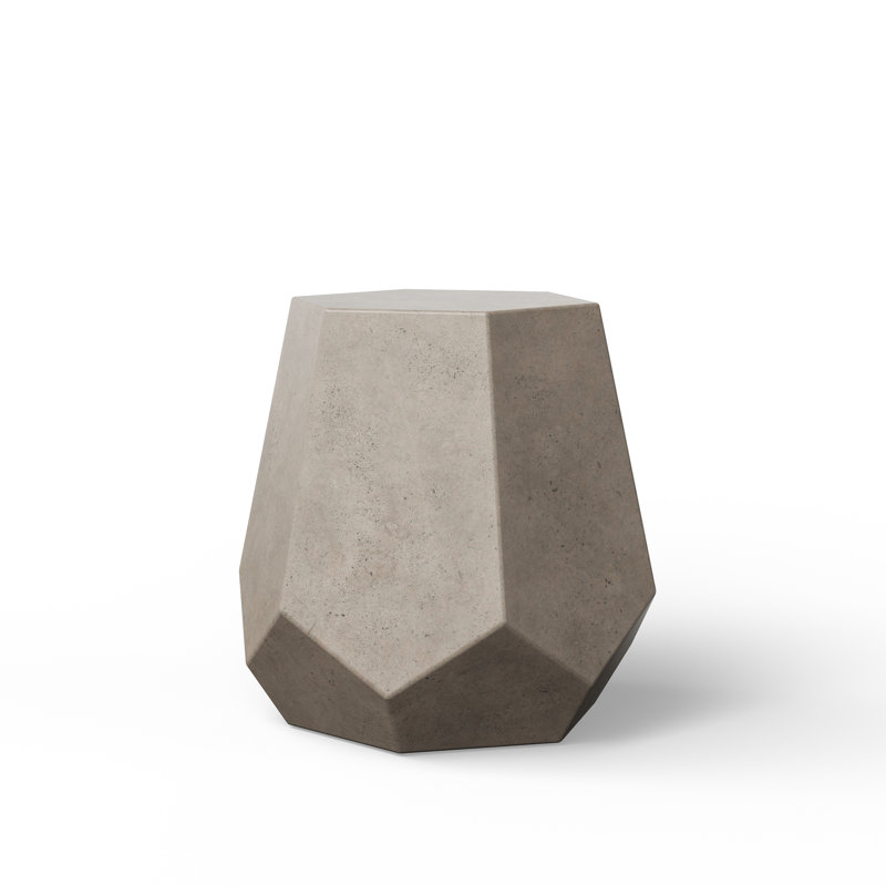 Mixx Accent Stool, Concrete