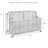Birch Lane™ Broughton 43.5'' W 30 Gallons Water Resistant Metal Towel Valet with Wheels in Distressed Gray/Brown