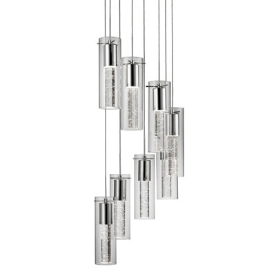 8 - Light LED Cluster Pendant