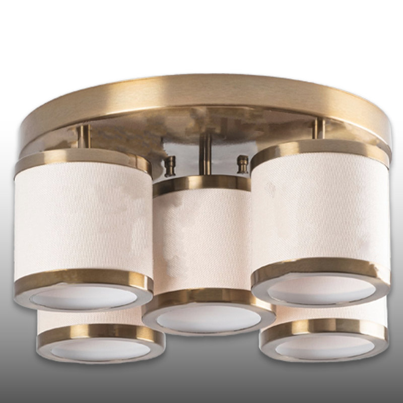 Plafonnier encastré 5 lumières