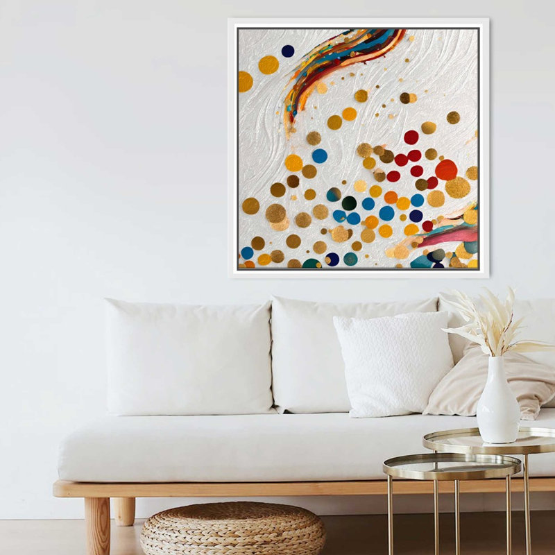 «Psalm 63: 7-8 Uplifted By Grace» par Mark Lawrence, reproduction sur toile, H 27,5 po x l 27,5 po x P 2 po, Cadre flottant