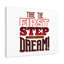 The First Step - Wrapped Canvas Print-1768780760