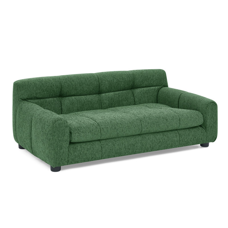 Soft And Comfortable Pet Sofa With Backrest And Armrests, A Modern Rectangular Design Suitable For Small To Medium-Sized Dogs.