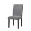 Chaise de salle à manger rembourrée (ensemble de 2)