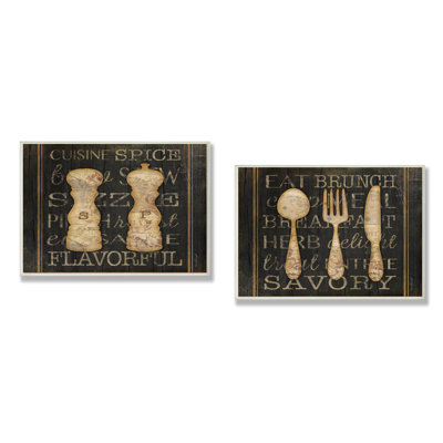 Ehme " Salt And Pepper And Utensils " 2 - Pieces