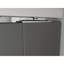 Porte pliante en panneau de fibres à densité moyenne noire 30 po x 80 po avec quincaillerie et poignée de porte-126021099-126021097