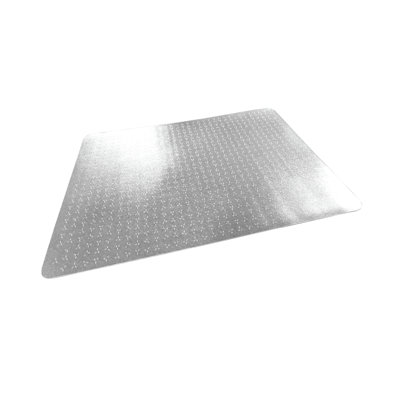 PVC Rectangular Chair Mat for Low Pile Carpets up to 6mm - Cleartex TrYlok