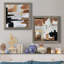 Plateau de montagne - ensemble de 2 peintures sur toile encadrées-2094110387-2094110399