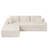 Boneless Modular Sectional Sofa With Throw Pillows-1976589323