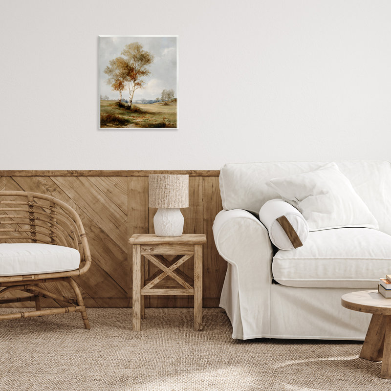 Plaque murale arbres d'automne, design par LSR Design Studio