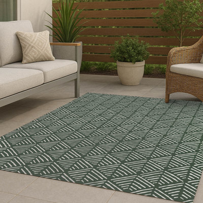 Tribal Dreamer Non-Slip Outdoor Rug